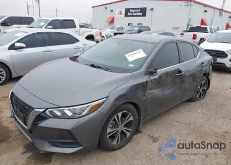 2021 Nissan Sentra Sv Xtronic Cvt from USA, damaged, VIN 3N1AB8CV4MY206005